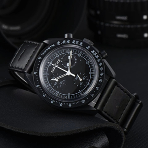 Reloj de Cuarzo NIRICHA Deportivo para Hombre 2024, Estilo Europeo, Caja de Acrílico de 10 mm, 6 Agujas, Superluminoso, Correa de Tela, Hebilla de Pin, Puntero - Product Image 6