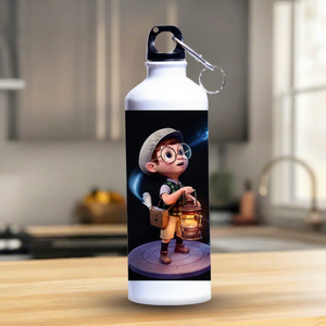 Botella de Agua de Aluminio de 750 ml, Sublimable, Ligera, de Pared Simple, Diseño Premium, con Tapa Anticorrosión y Logotipo Personalizado - Product Image 1