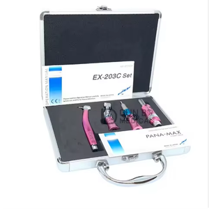 Kit de pieza de mano de contraángulo de alta/baja velocidad con botón pulsador Dental, pieza de mano recta, Motor de aire, pieza de mano de turbina Dental de baja velocidad - Product Image 3