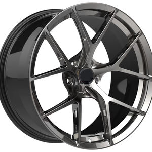 Jantes forgées personnalisées 5x112 en <span class=keywords><strong>bronze</strong></span> noir 18 19 20 21 22 pouces, roues de voiture forgées argentées pour Cooper Beetle Audi BMW Benz Jaguar - Product Image 5