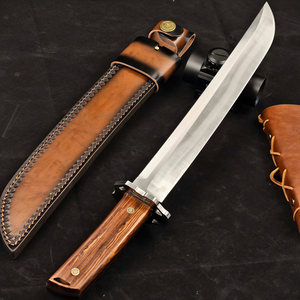 Venta directa de fábrica, en stock: Chopping Edge Guardian A10 - Cuchillo recto portátil para exteriores de alta dureza integrado Samurai - Product Image 3