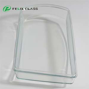 Cubiertas de Faros de Vidrio Fundido Transparentes Prensadas, Repuestos Automotrices para Fuente de Luz Fluorescente AGV - Product Image 1