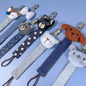 Sıcak satış birçok farklı sevimli karikatür bebek emzik tutucu zincir sevimli emzik klip - Product Image 1