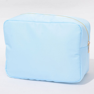 Set di 4 Borse da Toilette Impermeabili in Nylon Blu Ghiaccio, Taglie <span class=keywords><strong>S</strong></span> M L <span class=keywords><strong>XL</strong></span>, Senza MOQ, Organizer per Accessori, Regali, Borse da Viaggio per Cosmetici e Trucchi - Product Image 2