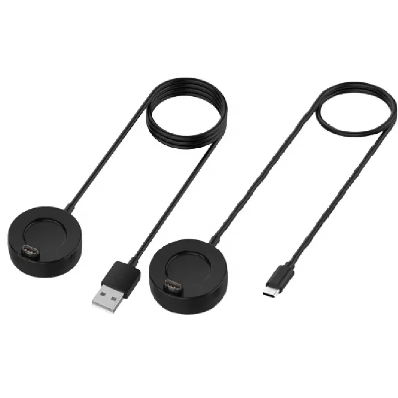 Para Garmin Fenix 7S 7 7X Forerunner 265 955 965 Instinct 2S Epix Pro Venu 2 Plus 1m USB/Tipo C Carregador Dock