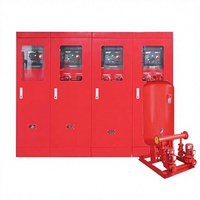 Gabinete para Bomba Contra Incendios ZY16/30-220-KZG-JS, Serie de Gabinetes de Doble Alimentación, Válvula JS-ATS-1000, Bomba, Tubería, Tanque, Accesorios de Plomería
