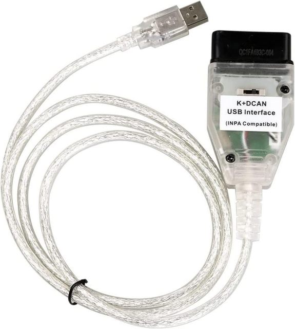 Antibreak Inpa k d Can Cable K+ Can Ediabas USB Obd2 Kcan Dcan Interface Switch OBDii for BMW