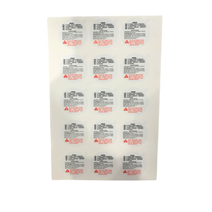 Película protectora electrónica de silicona autoadhesiva para dispositivos, película de advertencia. - Product Image 1