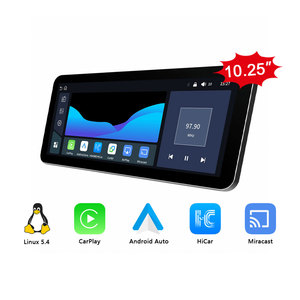Reproductor Multimedia para Auto de 10.25 Pulgadas con Linux 5.4, Pantalla HD 1920*720, CarPlay Inalámbrico, Android Auto, DSP y Radio para Auto con Linux - Product Image 1