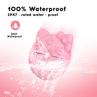 Masajeador de Senos Vibrador a Batería con Tecnología de Vacío, Material de Silicona, Impermeable IPX7, Pinzas para Pezones, Aumento de Senos