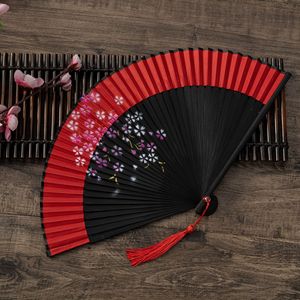 Con pintura ecológica para TikTok Didi Dance Wedding Red Dance Red Bamboo Dance Cheongsam Fan - Product Image 6