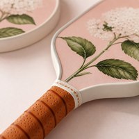 Raquette de pickleball en fibre de verre pressée à froid, de niveau débutant, pour la récréation familiale et le sport, vente directe d'usine, logo personnalisé OEM