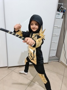 Alta calidad nuevo diseño niños <span class=keywords><strong>Akatsuki</strong></span> Ninja disfraz Halloween actuación japonesa Ninja <span class=keywords><strong>Cosplay</strong></span> trajes para niños - Product Image 6