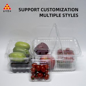 Couvercles Emballage alimentaire transparent 10 pouces Plateau à emporter Blister de viande transparent Plateau en plastique pour animaux de compagnie - Product Image 4