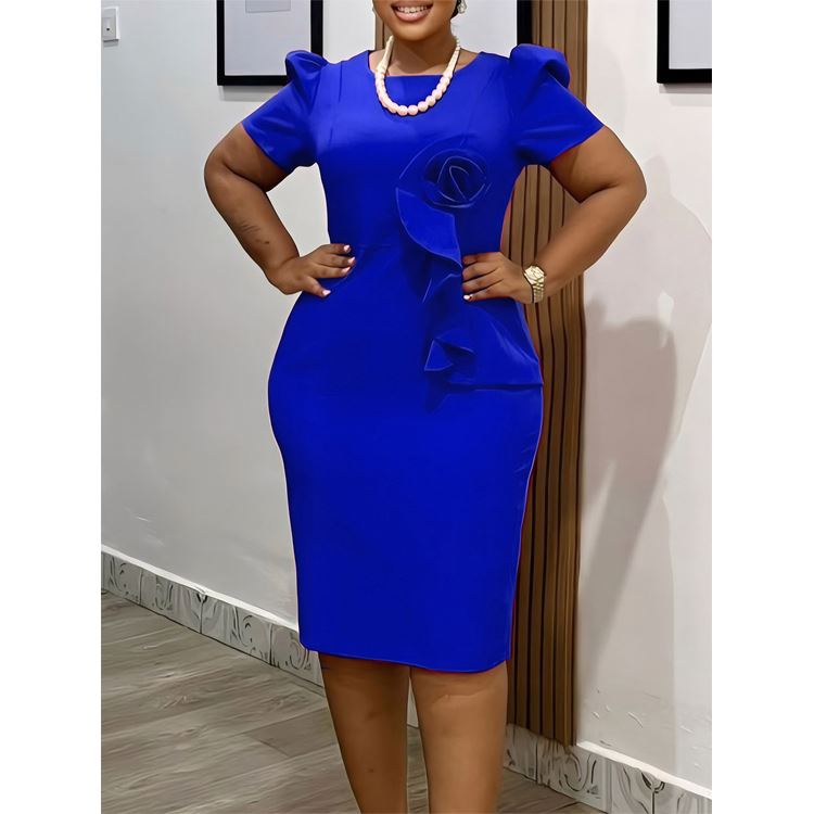 Deals Heart Shaped Neckline Dress Available In Various Colors | Alibaba.com