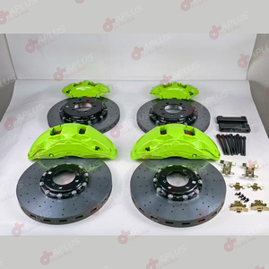 Kit de disques de frein en céramique carbone Aplus Racing 10N 10 Pot avec revêtement en carbure de silicium R20 pour Audi A4 RS7 S4 2015 - Product Image 3