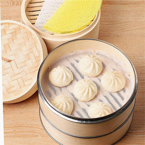 Cesta De Vapor Vegetal Para Marihuan Bambu 10 Pulgadas 2 Embalaje Canasta Comida Dim Sum Natural <span class=keywords><strong>Robado</strong></span> Inoxidable 9 - Product Image 2