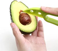 Huishoudelijke Fruit Gereedschap Multifunctionele Manual Plastic 3 In 1 Avocado Slicer/Snijder/Dunschiller
