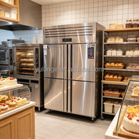 YULONGE - Equipo de Refrigeración Comercial Personalizable para Cocina, Congelador Bajo Encimera, Banco de Trabajo Refrigerado