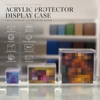 Boîte de présentation en acrylique personnalisée avec logo pour comptoir de vente au détail, fournie aux propriétaires de magasins d'articles de loisirs et boîte en acrylique UPC pour le 30e anniversaire