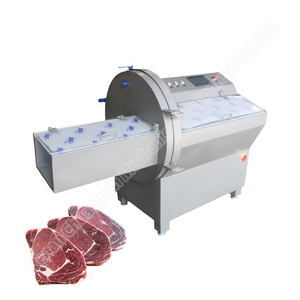 Máquina rebanadora de carne congelada profesional Band Sa Cortador de carne Máquina rebanadora de pechuga de pollo horizontal - Product Image 3