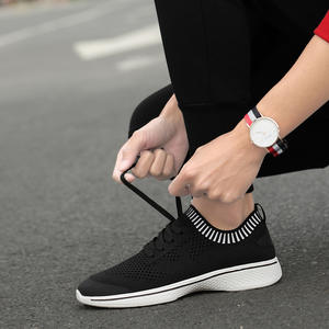 รองเท้าผ้าใบผู้ชายลำลอง ระบายอากาศได้ดี แบบสวม พื้นเรียบ เพิ่มความสูงแบบซ่อน สายรัดด้านหน้า เหมาะสำหรับเดินทางและฤดูร้อน - Product Image 3