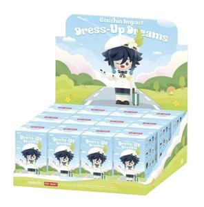 Para POP MART <span class=keywords><strong>Genshin</strong></span> Impact Themed Chibi Series Anime PVC figura de acción Dress-Up Dreams decoración del hogar adorno de escritorio Blind Guess - Product Image 1
