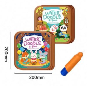 Cuaderno de Dibujo con Acuarelas para Niños de Educación Temprana - Juguete para Colorear con Agua y Dibujar Repetidamente, Regalo para Jardín de Infancia - Product Image 5