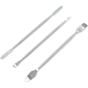 3pcs Spudger de Metal Universal del teléfono móvil Reparación de herramienta de apertura de desmontar palanca de acero sacar la mano del teléfono kits de herramienta