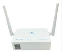 ONT/ONU XPON F663NV9 Usado, Versión Original en Inglés, 2GE 2FE 1TEL 5DBI, Wi-Fi 4G 3G, Fibra Óptica Blanca, 1 Año de Garantía