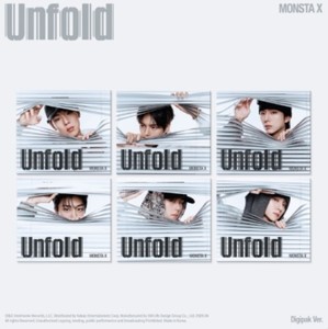 MONSTA X UNFOLD DIGIPACK Ver อัลบั้มเต็ม ชุดอัลบั้มเคป๊อปอย่างเป็นทางการ ซีดี อัลบั้มภาพ โฟโต้การ์ด โปสเตอร์ รุ่นลิมิเต็ดอิดิชั่น ของขวัญ - Product Image 5