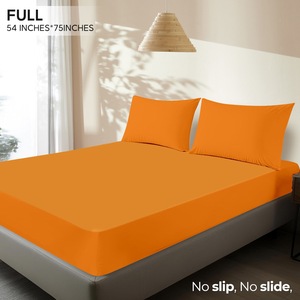 Ultra Soft 100% Cotton <strong>Single</strong> <strong>Fitted</strong> <strong>Sheet</strong> Double Brushed Fade Resistance Eco-Friendly Hospital Hotel Home - Product Image 3