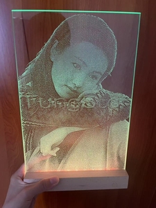 Grabados de Vidrio Martillado Iluminados y Personalizados, Resistentes al Agua, con Fotos de Personajes de Anime; Regalos Exclusivos para Múltiples Ocasiones - Product Image 4