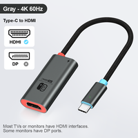 Adaptateur USB C vers HDMI unidirectionnel personnalisé ULT-unite, câble 4K 60Hz pour Switch 2