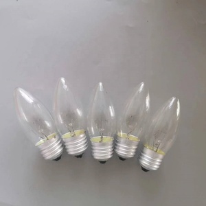 Ampoule Edison C35 220V <span class=keywords><strong>E27</strong></span> Coque en verre transparent <span class=keywords><strong>20W</strong></span> E12/17 Personnalisable Ampoule à incandescence à filament de tungstène rétro Décorative nostalgique - Product Image 1