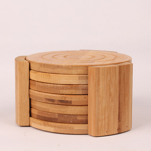 We are a professional manufacturer specializing in custom coffee coasters. We also supply <b>bamboo</b> coasters for <b>table</b> insulation - Product Image 3