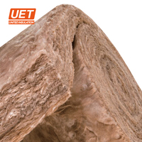 Couverture en laine de verre marron écologique, ml, sans formaldéhyde, uet, thermo-isolant