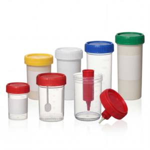 Conteneur <span class=keywords><strong>à</strong></span> échantillons en PP autoclavable 100 ml, gobelet de collecte d'échantillons d'urine et de selles avec bouchon <span class=keywords><strong>à</strong></span> <span class=keywords><strong>vis</strong></span>, pot de test d'échantillons de laboratoire stérile jetable - Product Image 2