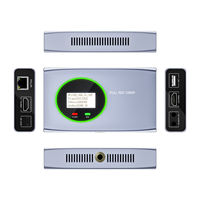 Codificador/Decodificador Full NDI 1080P con Salida en Bucle HDMI, Compatible con POE, Transmisión de Audio y Video, Luz Tally Metálica y Gestión Web