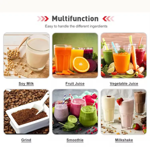 Licuadora Comercial Eléctrica de Alta Resistencia, Máquina para Hacer Smoothies de 2600W y 4.5L, Silenciosa, con Función para Triturar Hielo y Multifuncional - Product Image 6