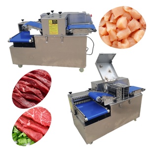 Súper Rendimiento 	 Máquina Automática para Cortar Carne en Cubos 	 Máquina Rebanadora de Carne para Res y Cordero 	 Máquina Cortadora de <span class=keywords><strong>Pollo</strong></span> - Product Image 6