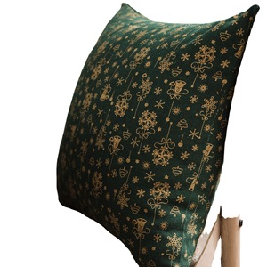 Tovaglie di lino di <span class=keywords><strong>cotone</strong></span> abbronzanti con decorazioni natalizie di lusso personalizzate all'ingrosso - Product Image 3