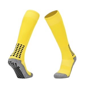 Chaussettes de sport professionnelles pour jeunes, mi-mollet, à compression, pour la course et le football, antidérapantes, respirantes, absorbant la transpiration, avec coussin en tissu éponge - Product Image 4