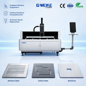 NOUVEAU 2022 Gweike <span class=keywords><strong>Laser</strong></span> 1000W 1500W <span class=keywords><strong>Machine</strong></span> de découpe <span class=keywords><strong>laser</strong></span> à fibre CNC LF3015E Pro pour aluminium, carbone et acier inoxydable - Product Image 1