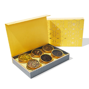 Set da tè in cartone con stampa logo personalizzato scatola <span class=keywords><strong>regalo</strong></span> di lusso scatola di tè a base di erbe campioni di imballaggio per tè - Product Image 6