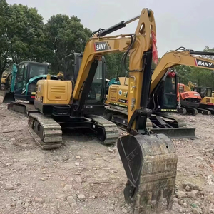 Hiệu quả cao 6 tấn Mini Digger sử dụng Sany 60C máy xúc với động cơ thứ hai tay trái đất di chuyển máy móc để bán tại Thượng Hải - Product Image 3