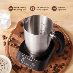 <span class=keywords><strong>Mousseur</strong></span> <span class=keywords><strong>à</strong></span> <span class=keywords><strong>lait</strong></span> <span class=keywords><strong>électrique</strong></span> 5 en 1 <span class=keywords><strong>Mousseur</strong></span> <span class=keywords><strong>à</strong></span> <span class=keywords><strong>lait</strong></span> et cuiseur vapeur 500ml Machine <span class=keywords><strong>à</strong></span> mousse chaude/froide pour <span class=keywords><strong>mousseur</strong></span> <span class=keywords><strong>à</strong></span> <span class=keywords><strong>lait</strong></span> chaud et froid - Product Image 6