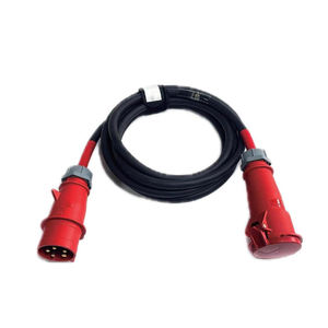 สายต่อ DOM05 32A หัวต่อ <span class=keywords><strong>MENNEKES</strong></span> ยี่ห้อดัง ใช้กันอย่างแพร่หลายสำหรับตัวเชื่อมต่อ เมนเนเกส <span class=keywords><strong>32</strong></span> แบบ 5 ขา - Product Image 1