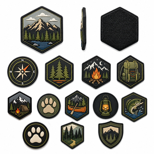 Patch PVC personnalisé avec <span class=keywords><strong>Velcro</strong></span>, à coudre ou à thermocoller, prix usine, production rapide - Product Image 6