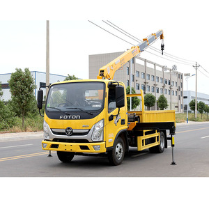 Camion léger Foton Ollin 4*2 avec <span class=keywords><strong>grue</strong></span> à bras droit montée sur camion Changxing 4T - Product Image 3
